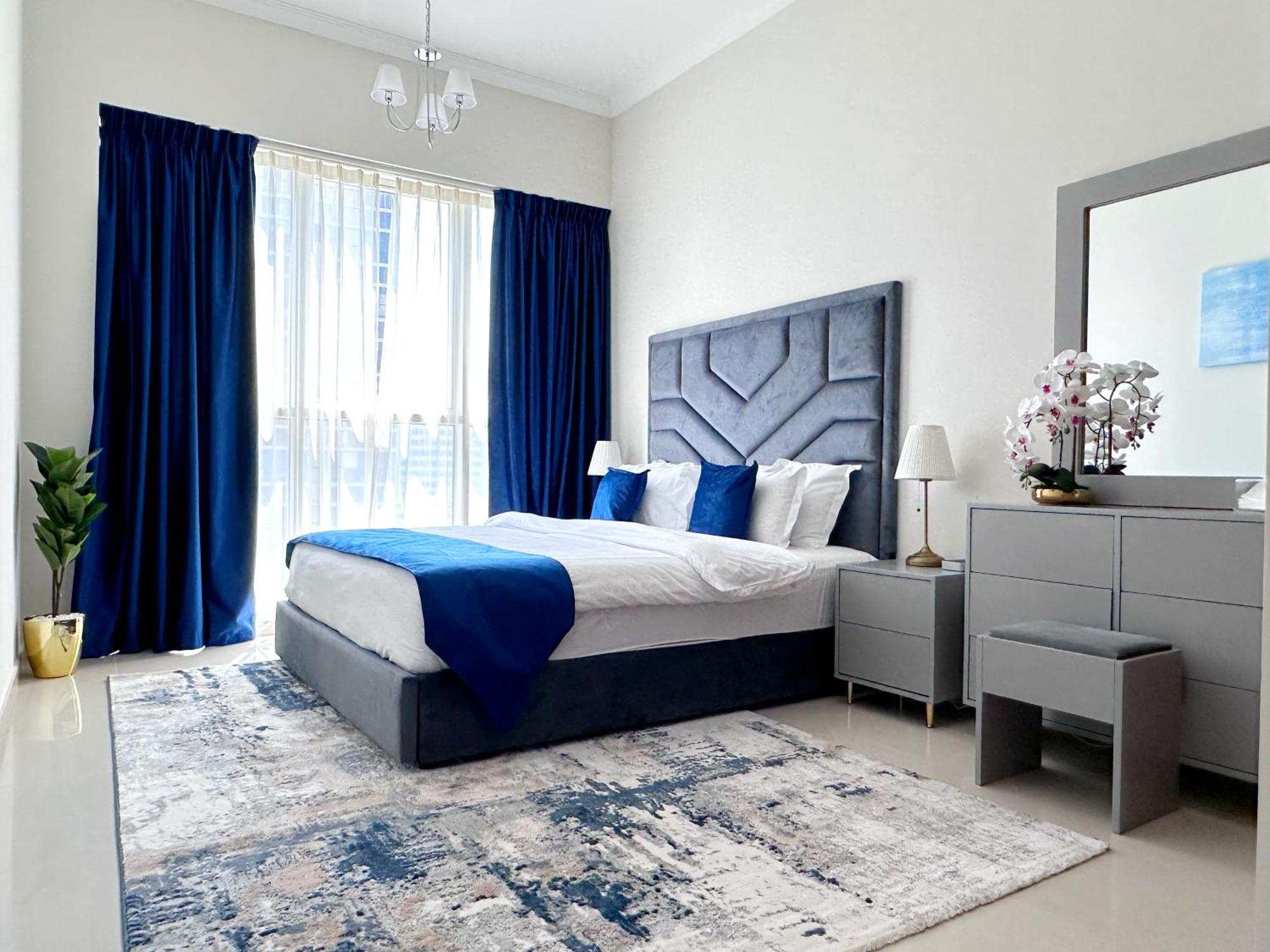 Dunya Tower Luxury And 2 Min Walk To Dubai Mall And Burj Khalifa In Heart Of Downtown מראה חיצוני תמונה