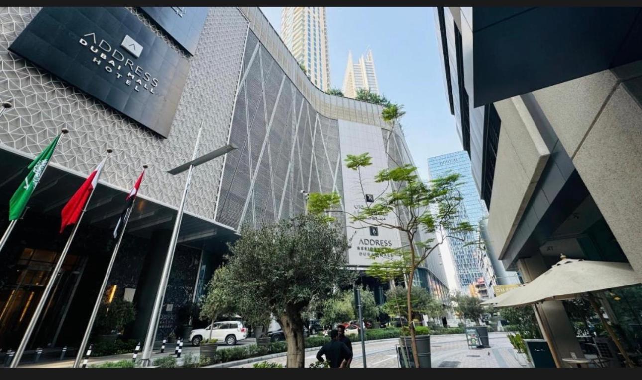 Dunya Tower Luxury And 2 Min Walk To Dubai Mall And Burj Khalifa In Heart Of Downtown מראה חיצוני תמונה